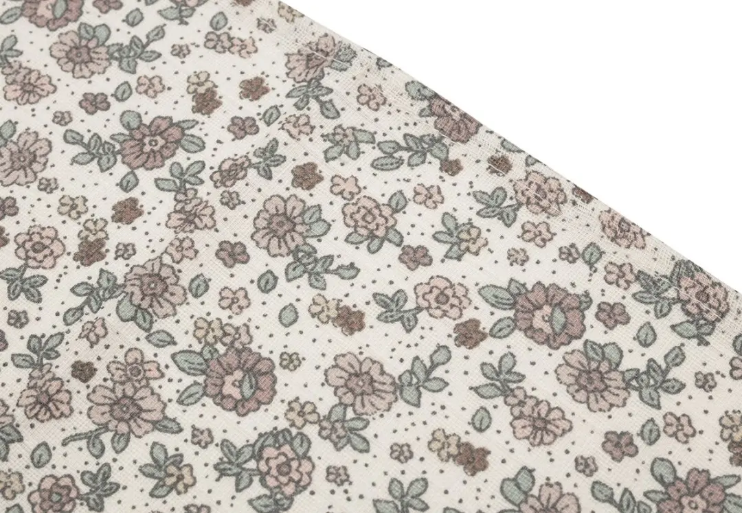 Jollein Hydrofiel Monddoekje 31x31cm Retro Flowers - 3 Stuks