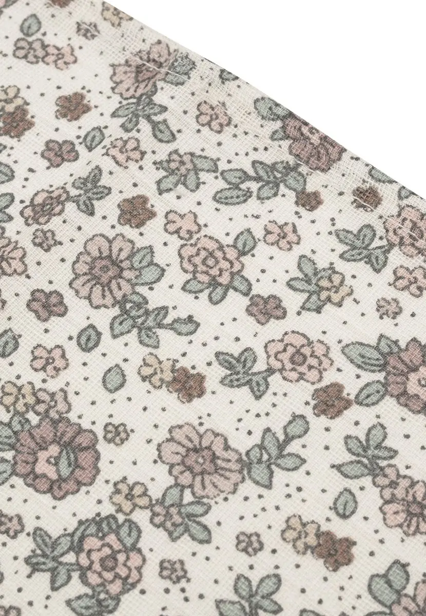 Jollein Hydrofiel Monddoekje 31x31cm Retro Flowers - 3 Stuks