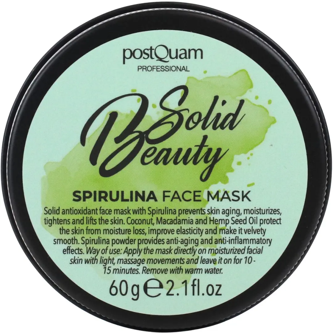 Postquam Skin Care Spirulina Gezichtsmasker 60g