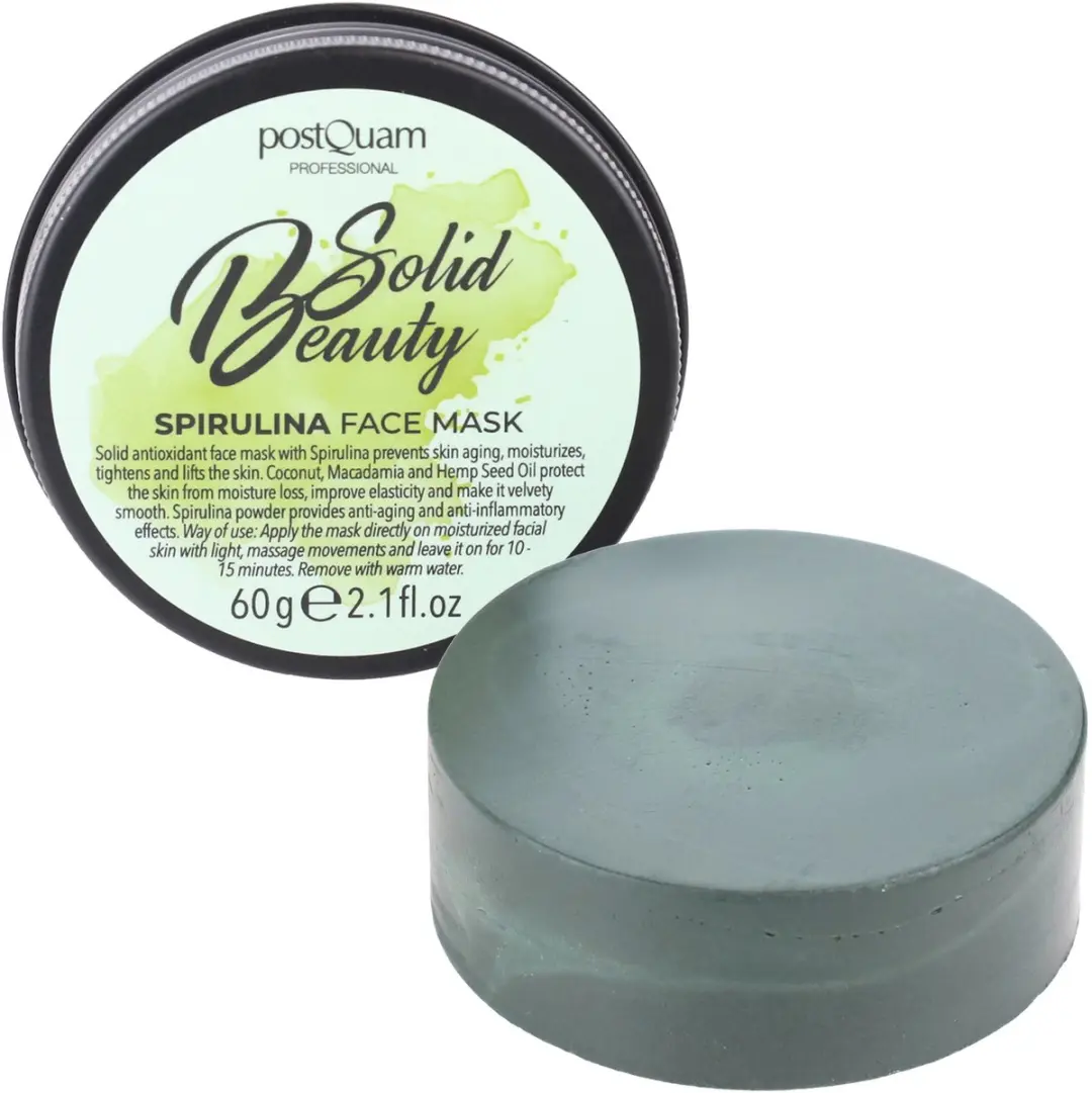 Postquam Skin Care Spirulina Gezichtsmasker 60g