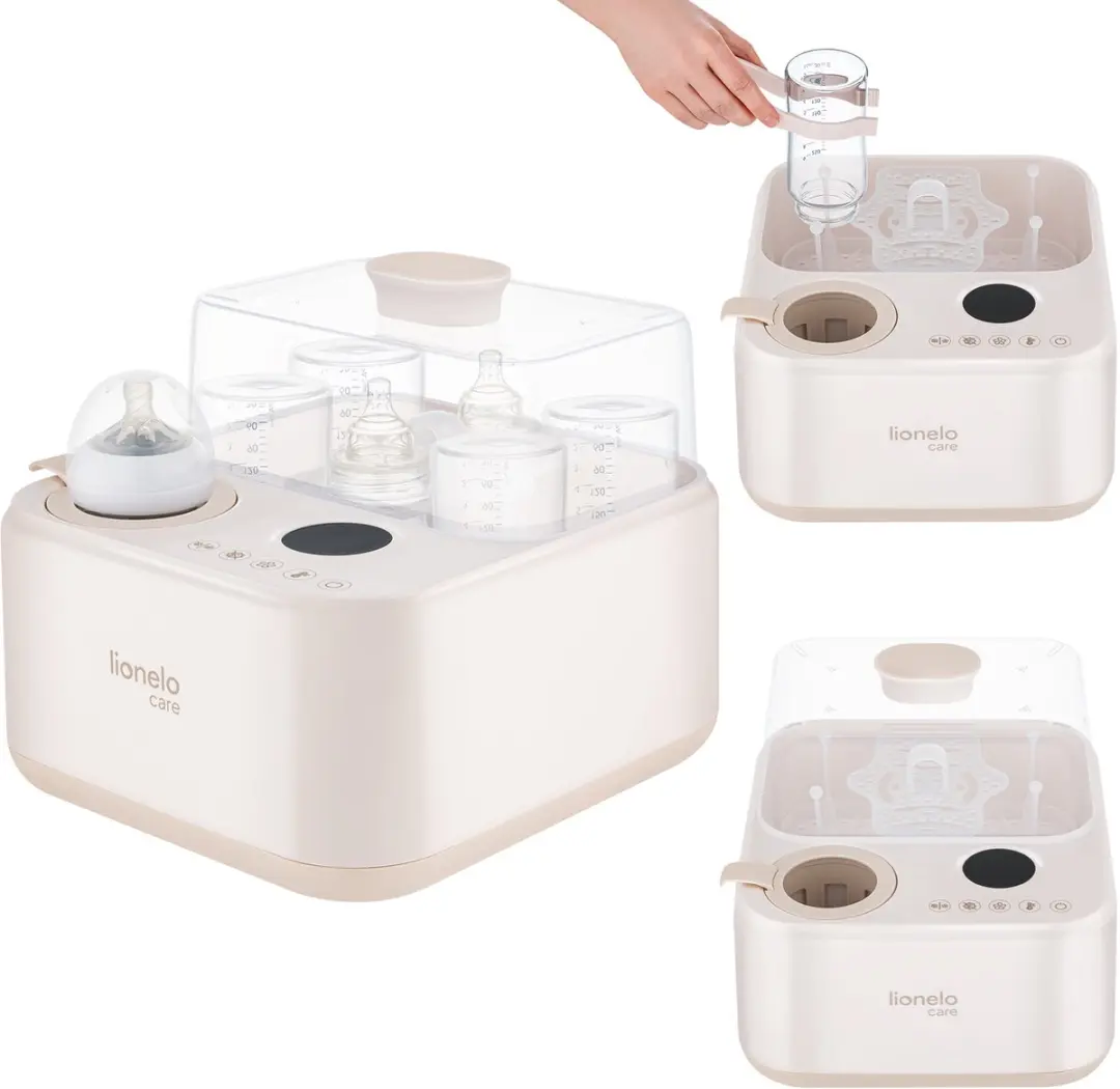 Lionelo SteamUP 3-in-1 Flessensterilisator - 4 Flessen - 37–85°C