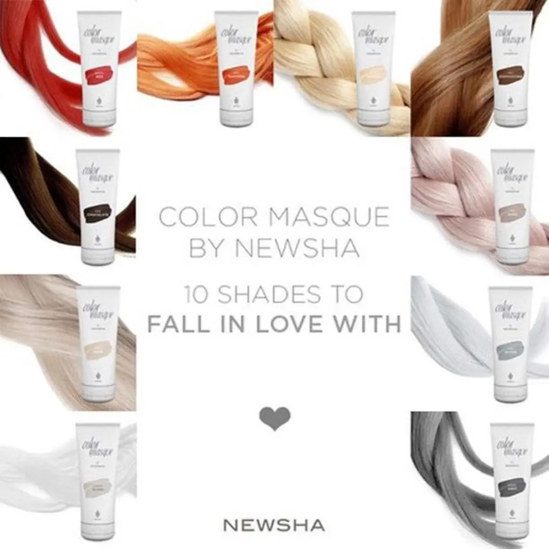Newsha Color Masque Smokey Grey 150ml