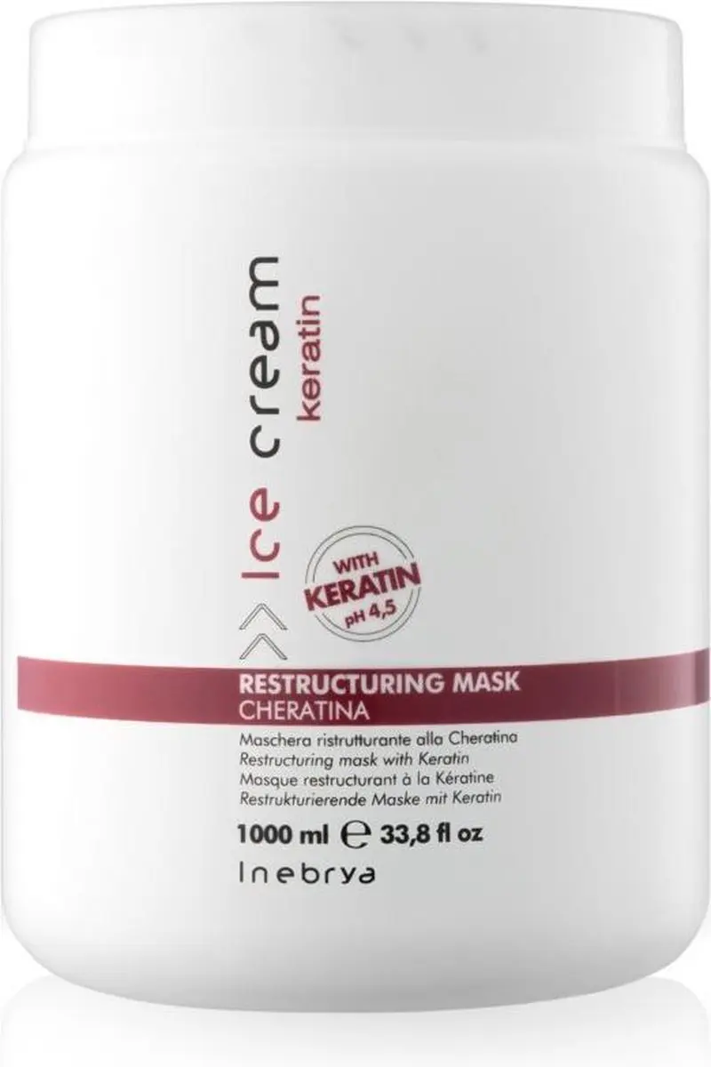 Inebrya Ice Cream Keratin Mask 1000ml