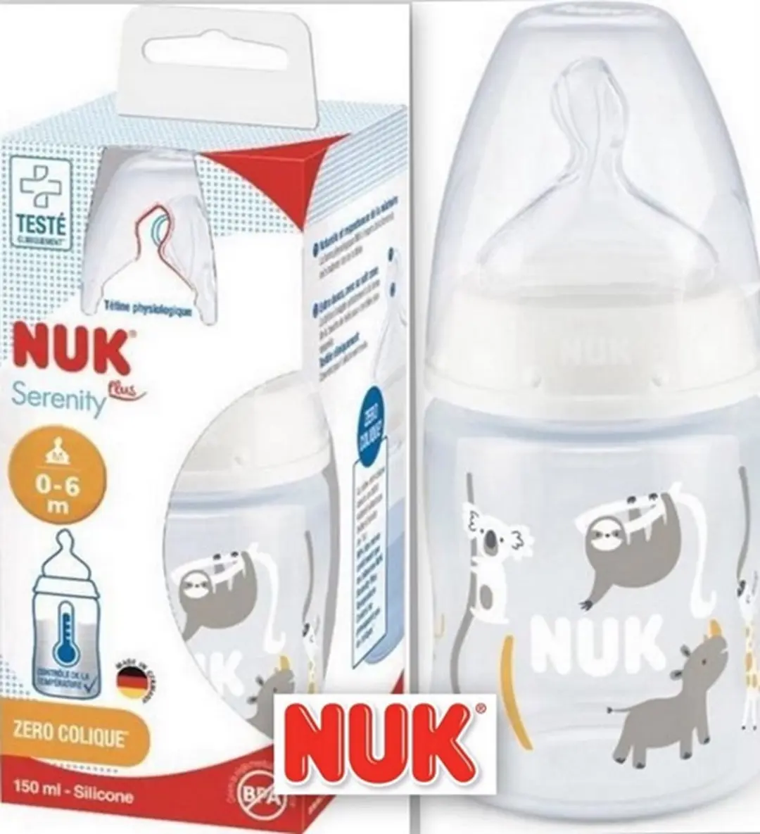 NUK Serenity+ Babyfles 150ml