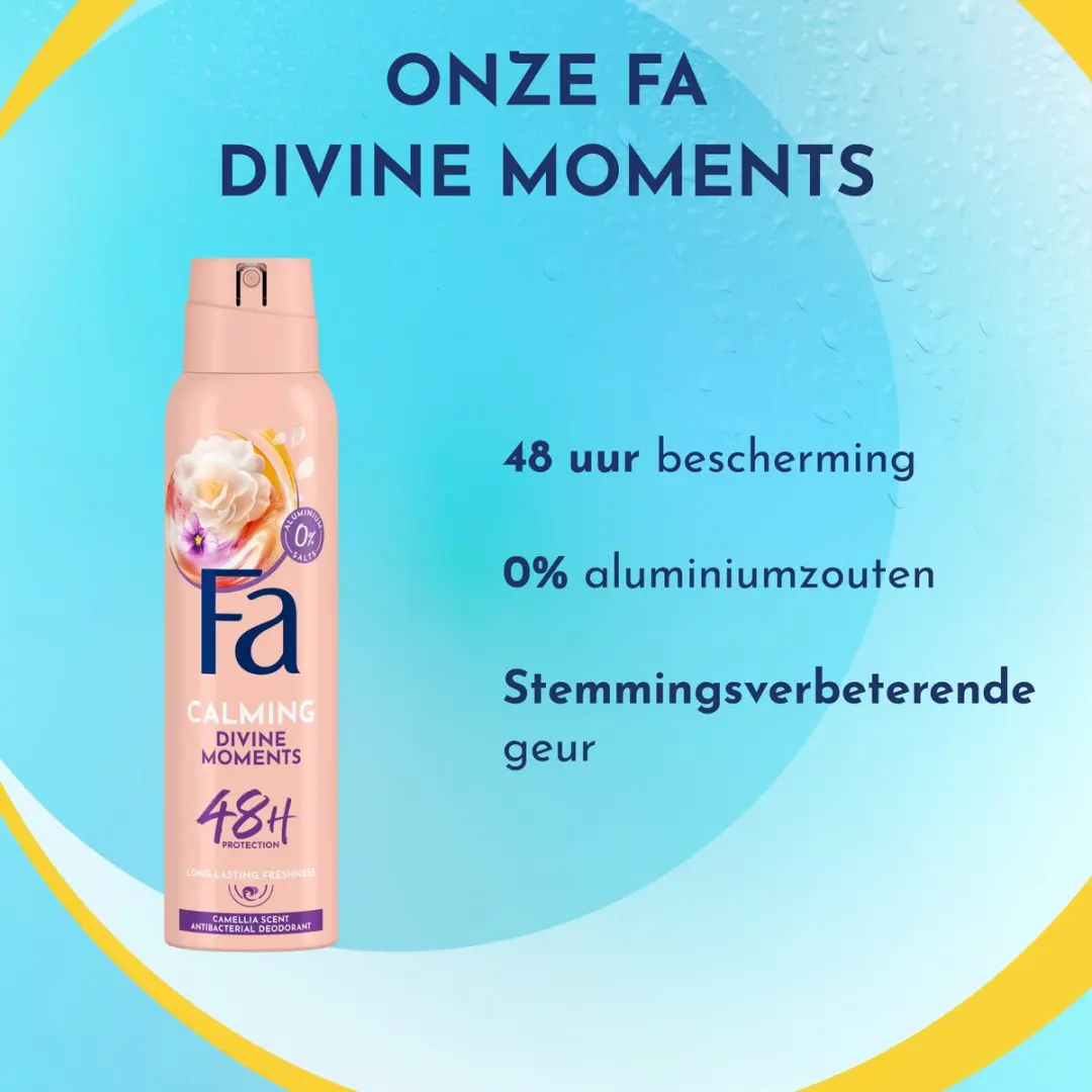 Fa Divine Moments Deo Spray 6x150ml