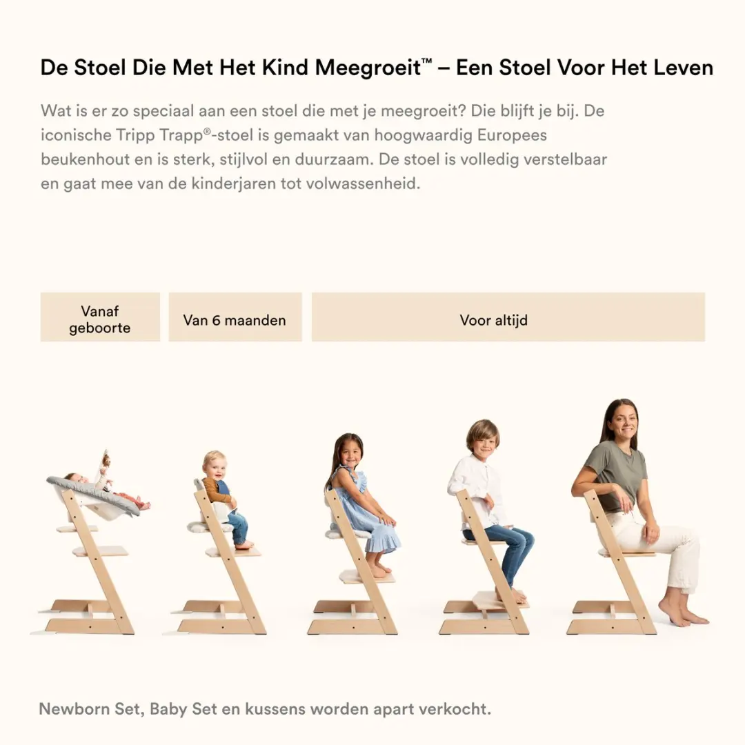 Stokke Tripp Trapp Dienblad - Zwart - BPA-vrij
