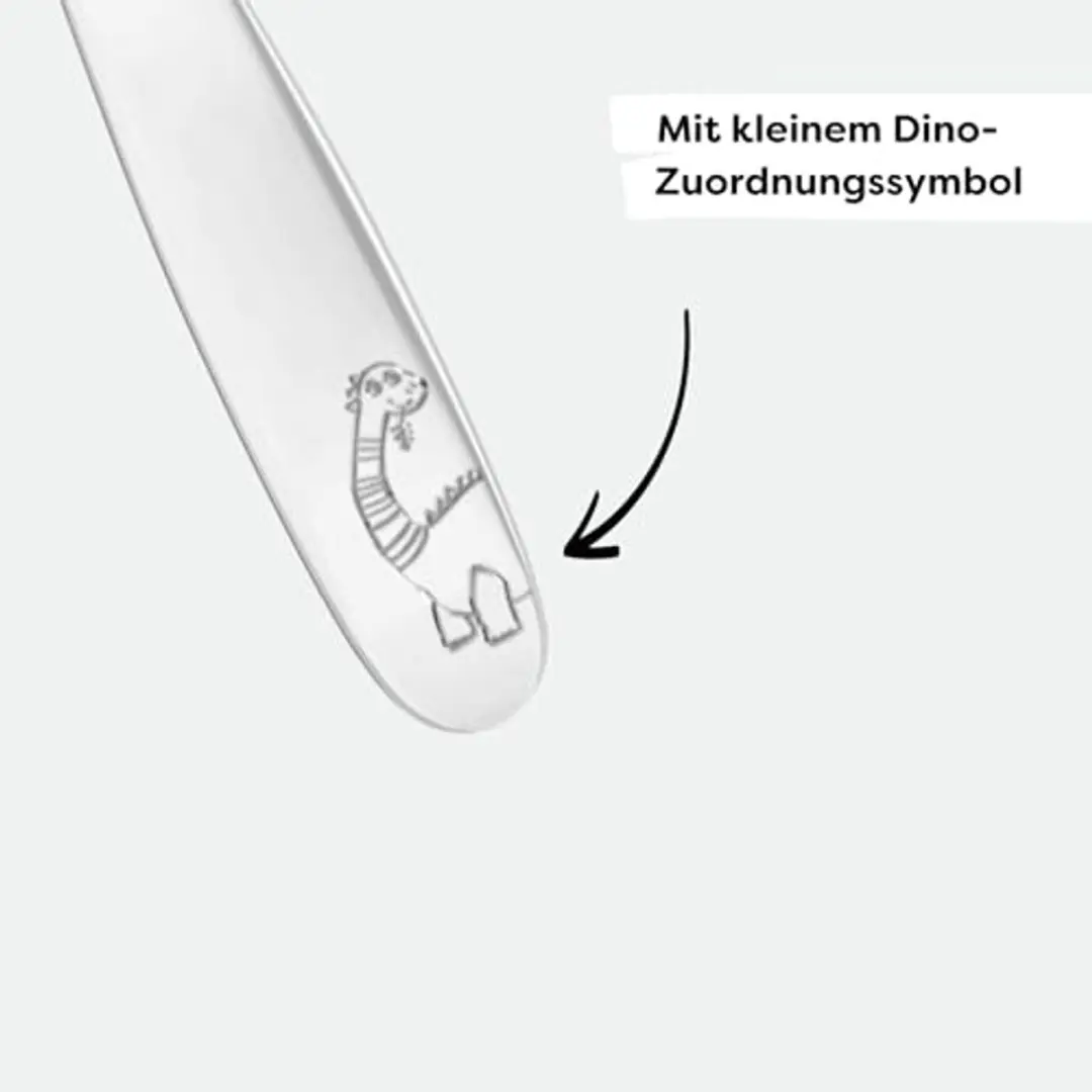 Haba Dino Kinderbestekset - 3-delig - Meerkleurig