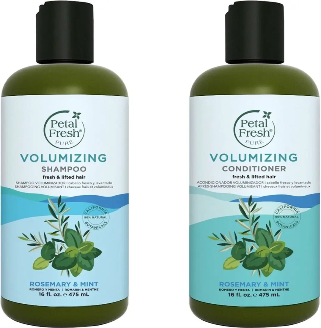 Petal Fresh Rosemary & Mint Shampoo & Conditioner 2x475ml