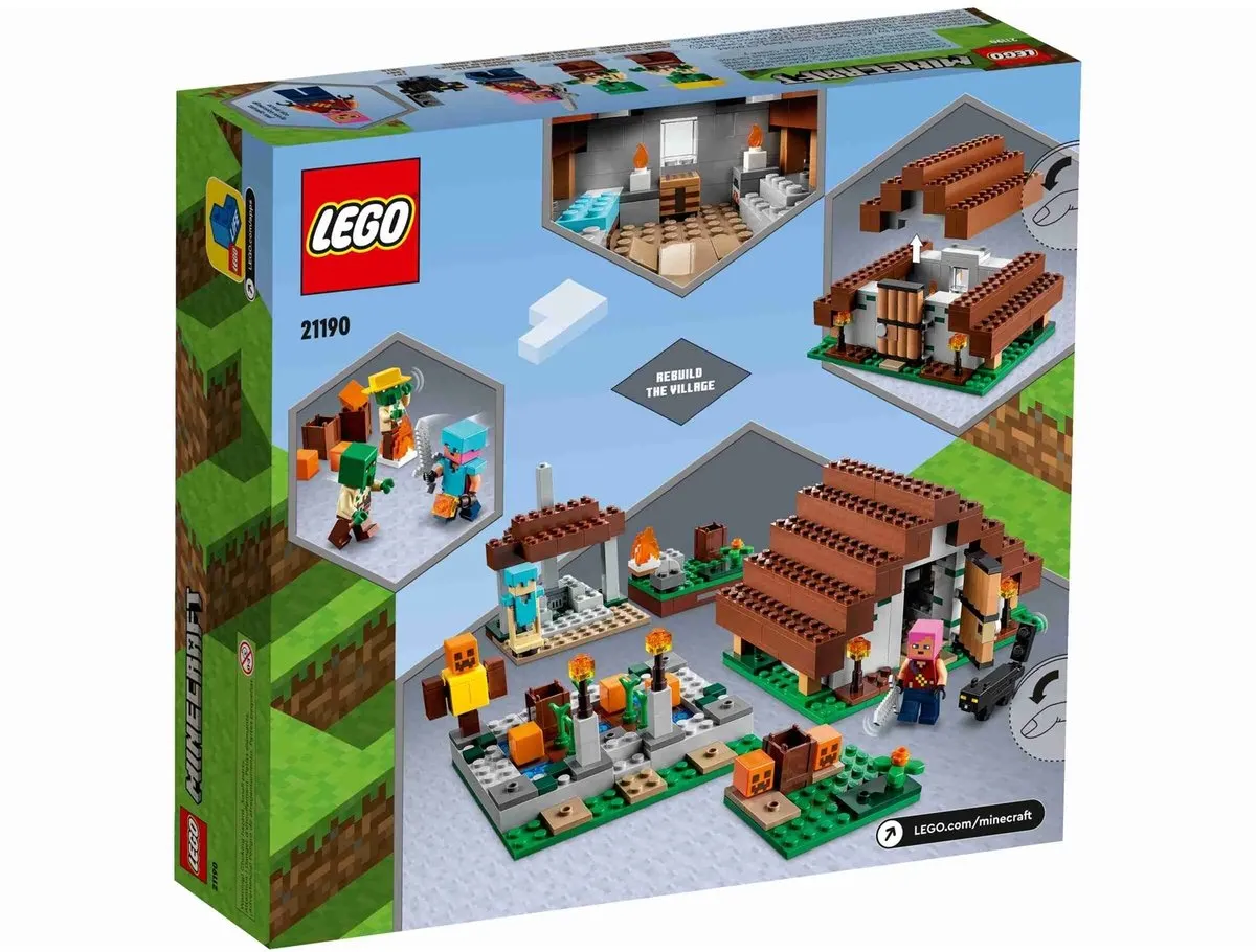 LEGO Minecraft Het Verlaten Dorp 21190 - Meerkleurig - afbeelding 3 van 6