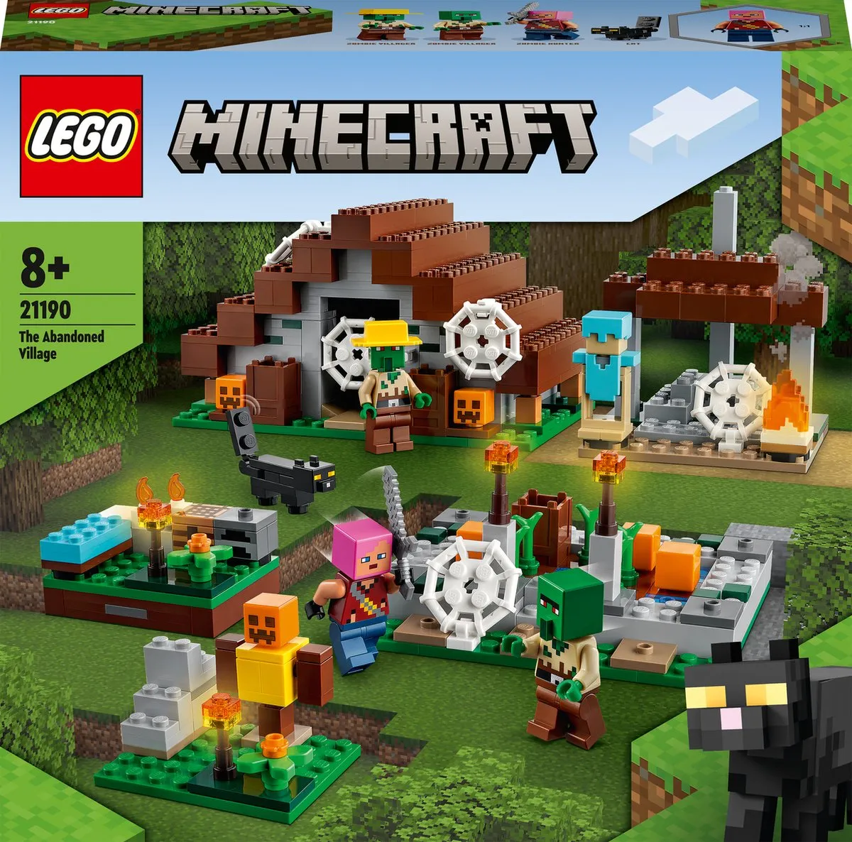 LEGO Minecraft Het Verlaten Dorp 21190