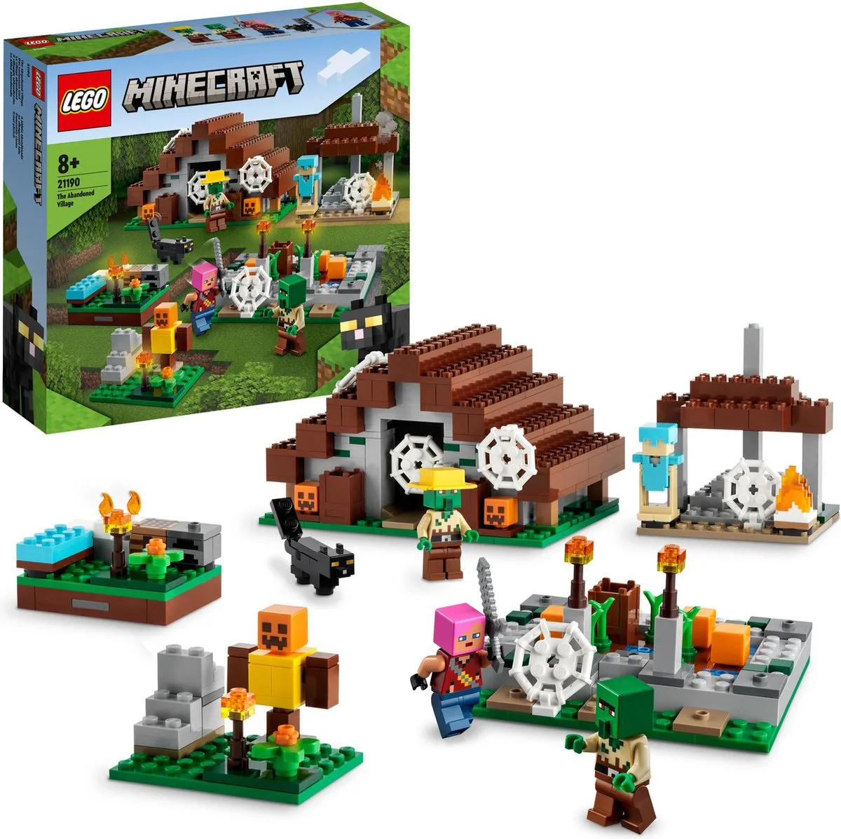 LEGO Minecraft Het Verlaten Dorp 21190 - Meerkleurig - afbeelding 6 van 6