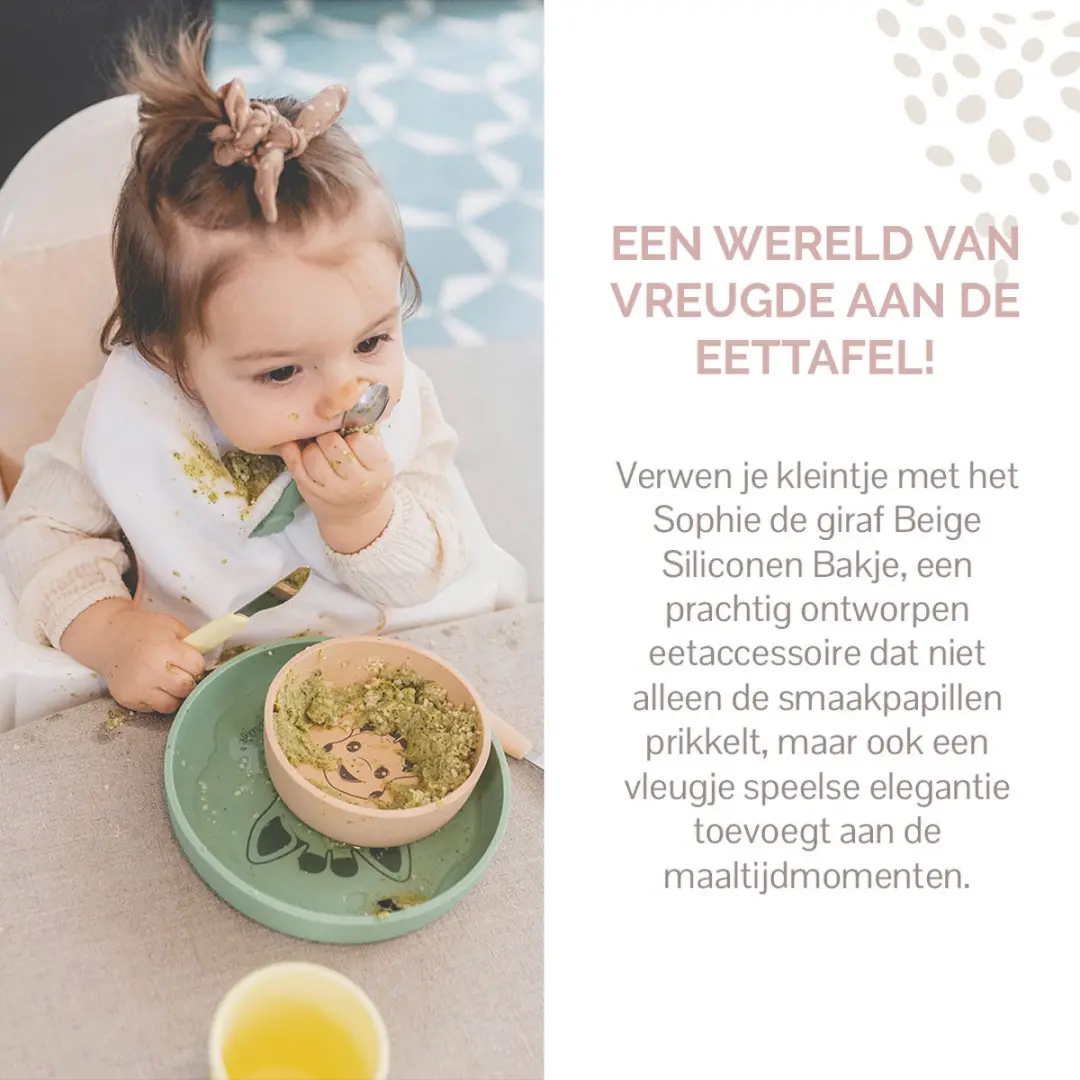 Sophie de Giraf Kinderkom - Beige