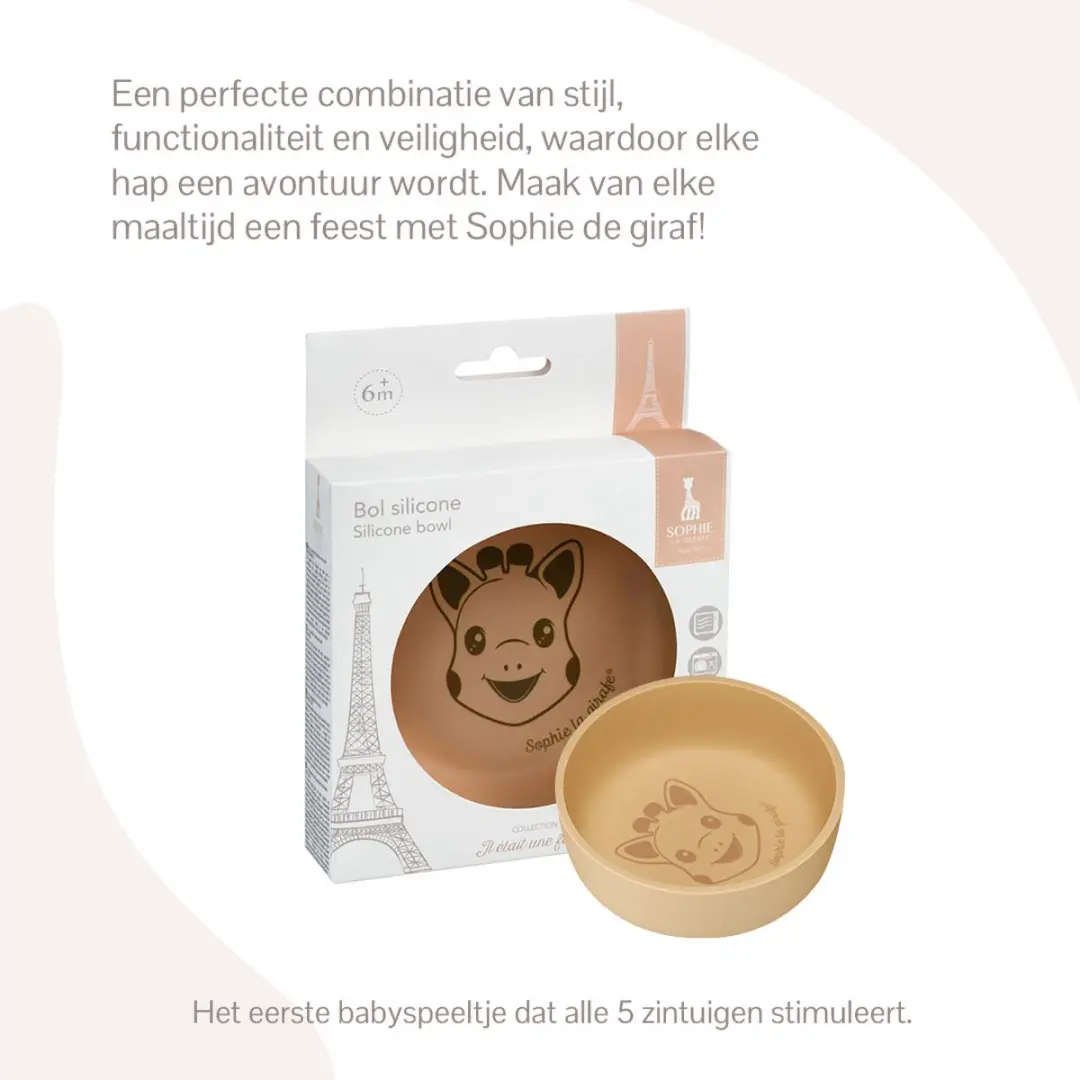Sophie de Giraf Kinderkom - Beige