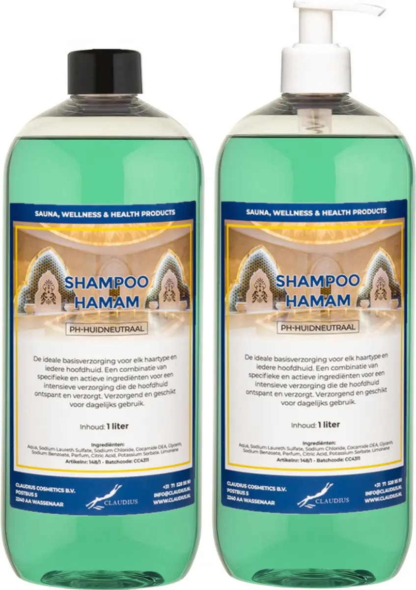 Splashbox Cosmetics Shampoo Hamam 1L