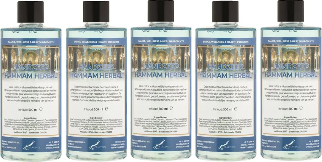 Splashbox Cosmetics Hammam Herbal Handzeep 500ml