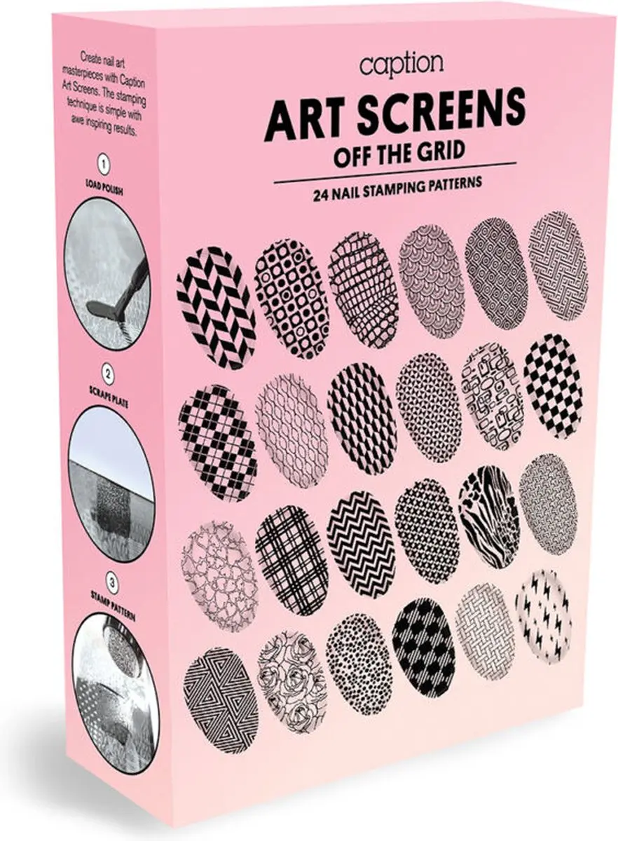 Young Nails Caption Nail Art Stempel Set