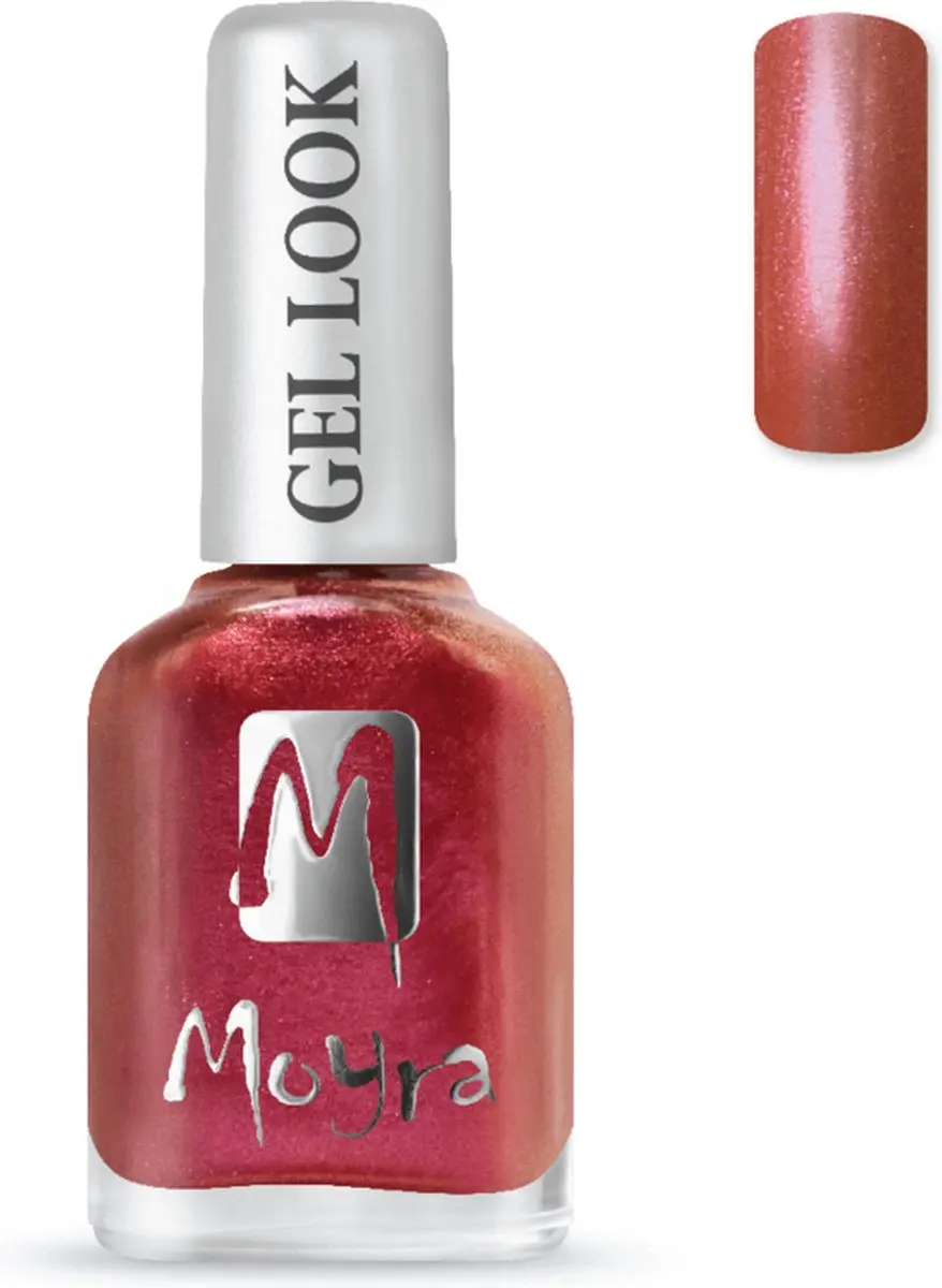 Moyra Gel Look Nagellak Annabell Rood 12ml