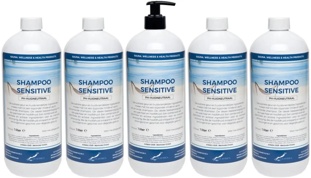Splashbox Cosmetics Sensitive Care Shampoo 1L