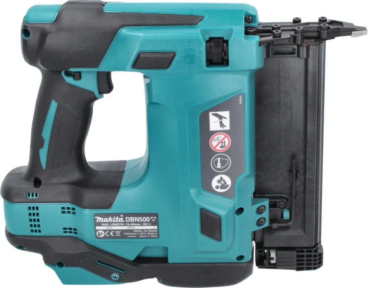 Makita DBN500Z Accu Brad Tacker 18V - 15-50mm
