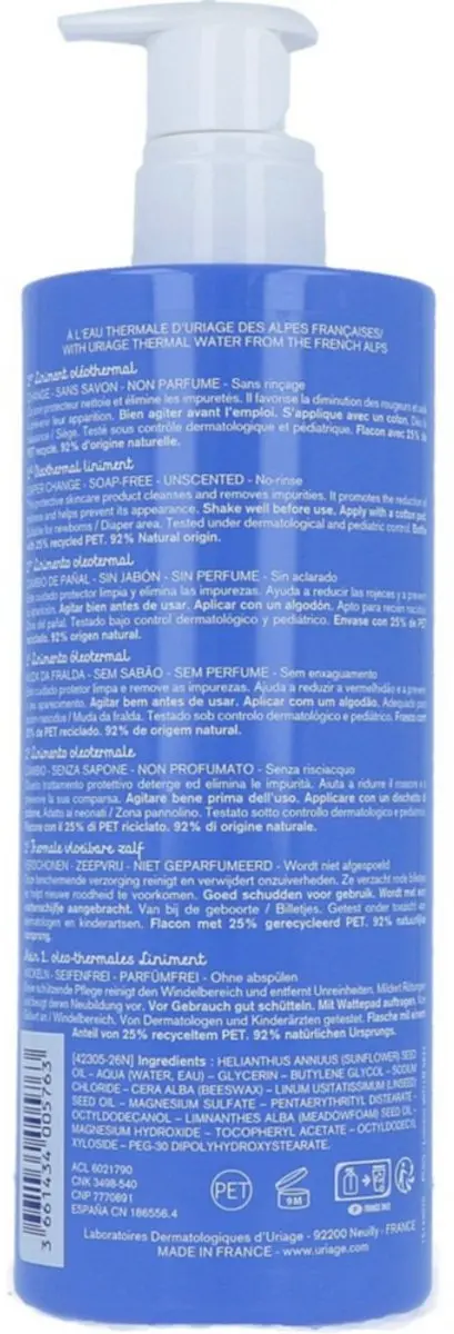 Uriage Bébé 1er Liniment Oleothermal 500ml