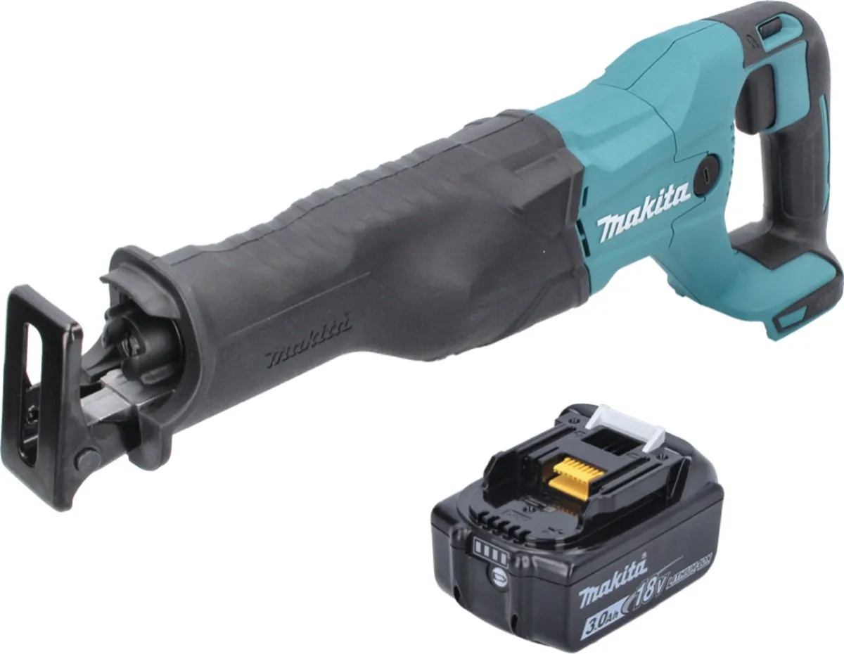 Makita DJR 186 F1 Reciprozaag 18V - 1x 3,0Ah accu