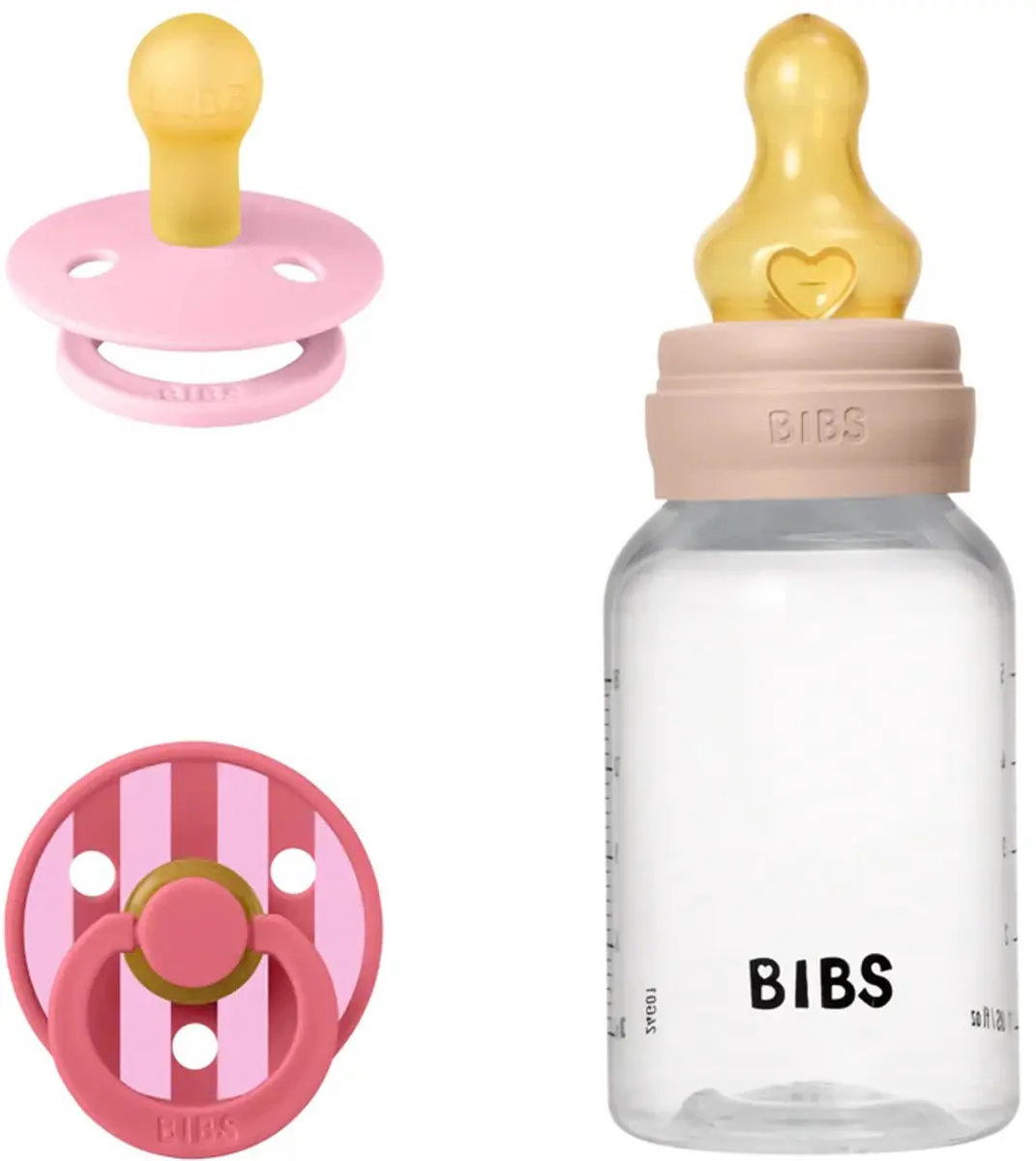 BIBS Cadeauset Roze - 3 Stuks