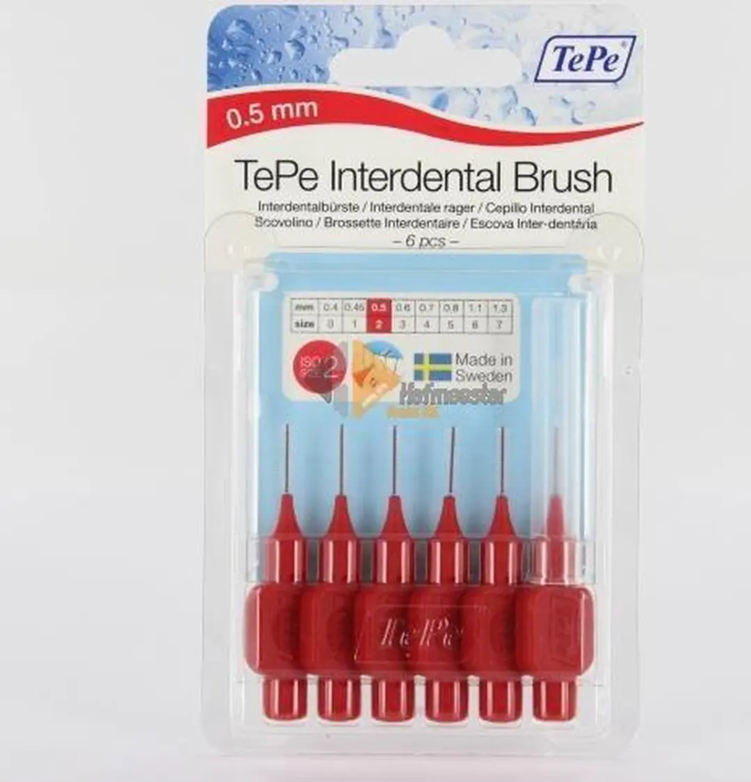 TePe Interdentale Ragers Origineel Rood 0,5mm