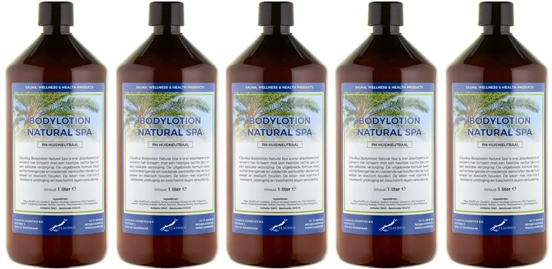 Splashbox Cosmetics Bodylotion Natural Spa 1L