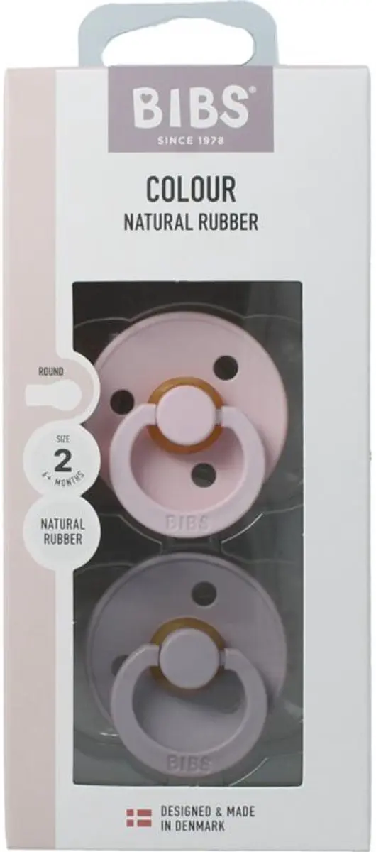 BIBS Colour Pacifier Stage 2 6+ Maanden