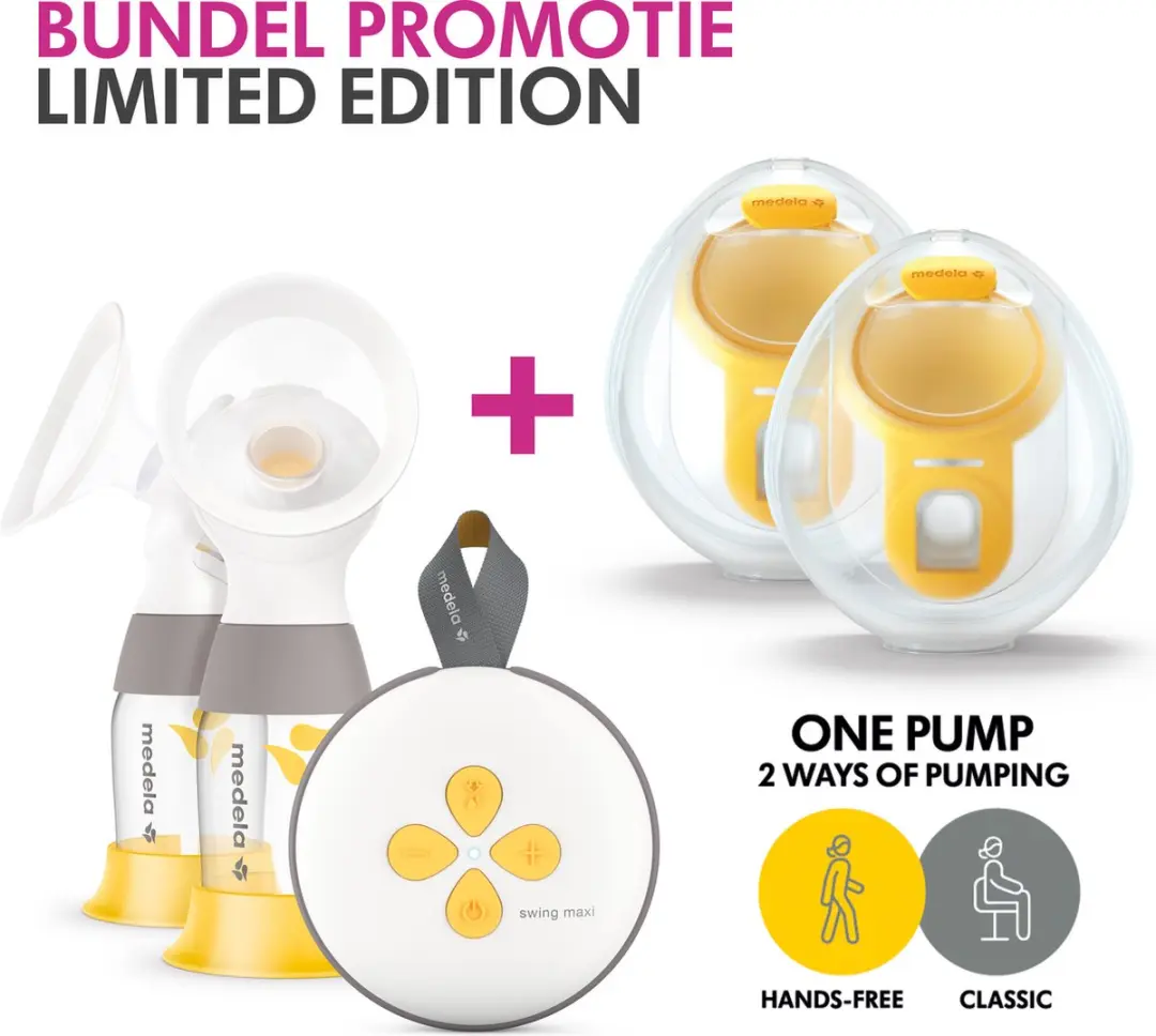Medela Swing Maxi Borstkolf Set - Geel