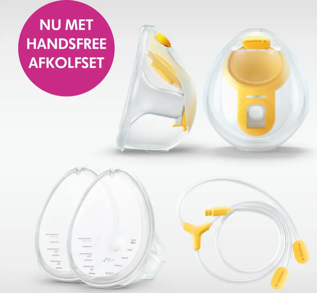 Medela Swing Maxi Borstkolf Set - Geel - afbeelding 6 van 6