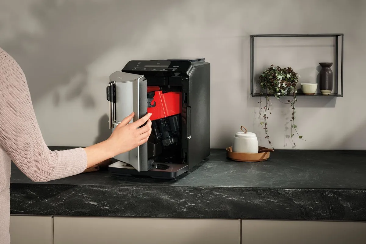 Siemens EQ300 TF303E07 Volautomaat Espressomachine - RVS