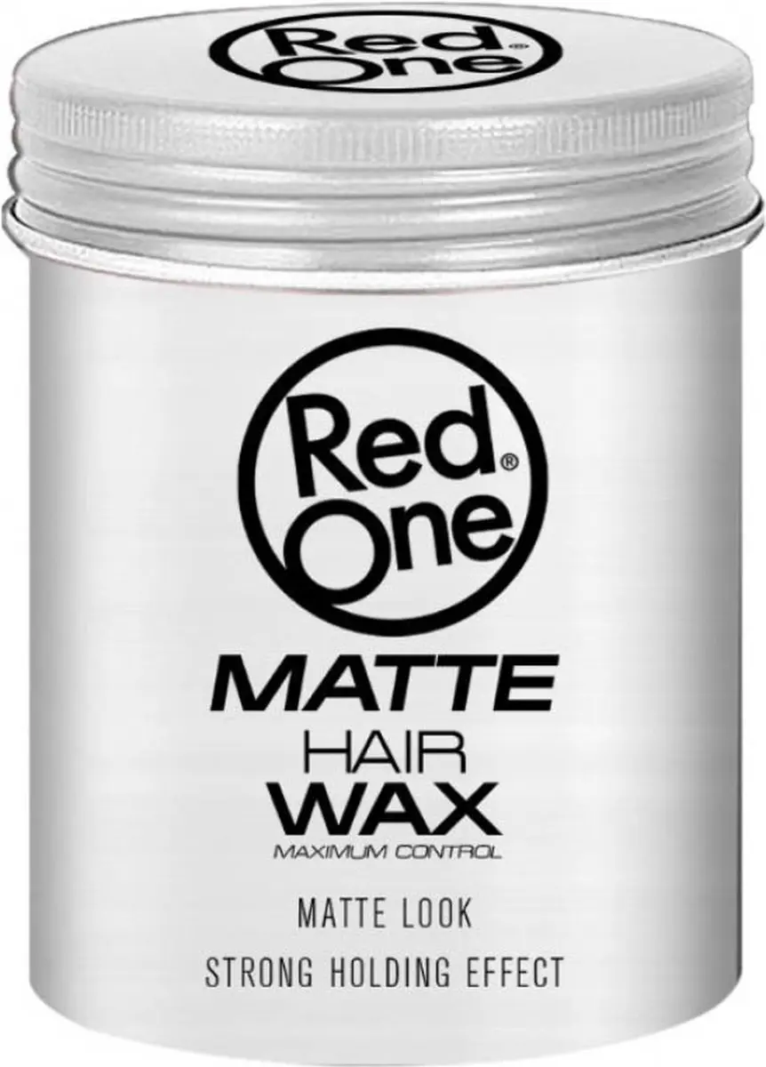 Red One White Matte Hair Wax 100ml