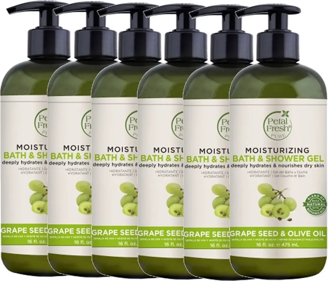 Petal Fresh Bath & Shower Gel Druivenpit & Olijfolie