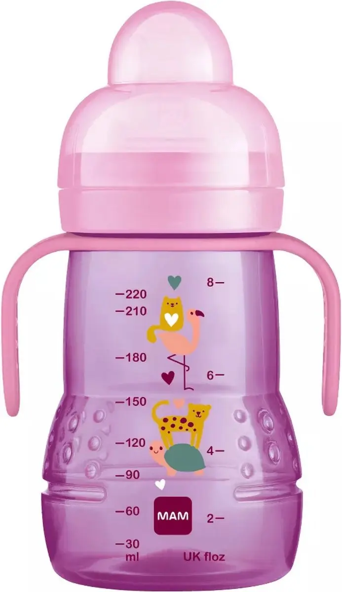 MAM Trainer+ Drinkbeker 220ml - Roze