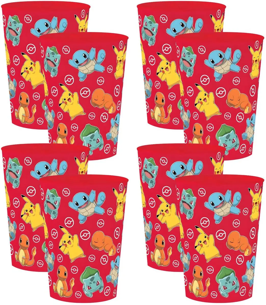 Pokémon Thema Drinkbekers