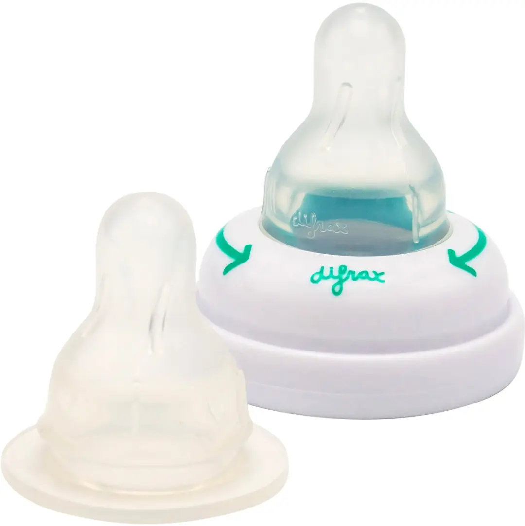 Difrax 1-2-3 Ring Doseerspeen Natural Extra Small