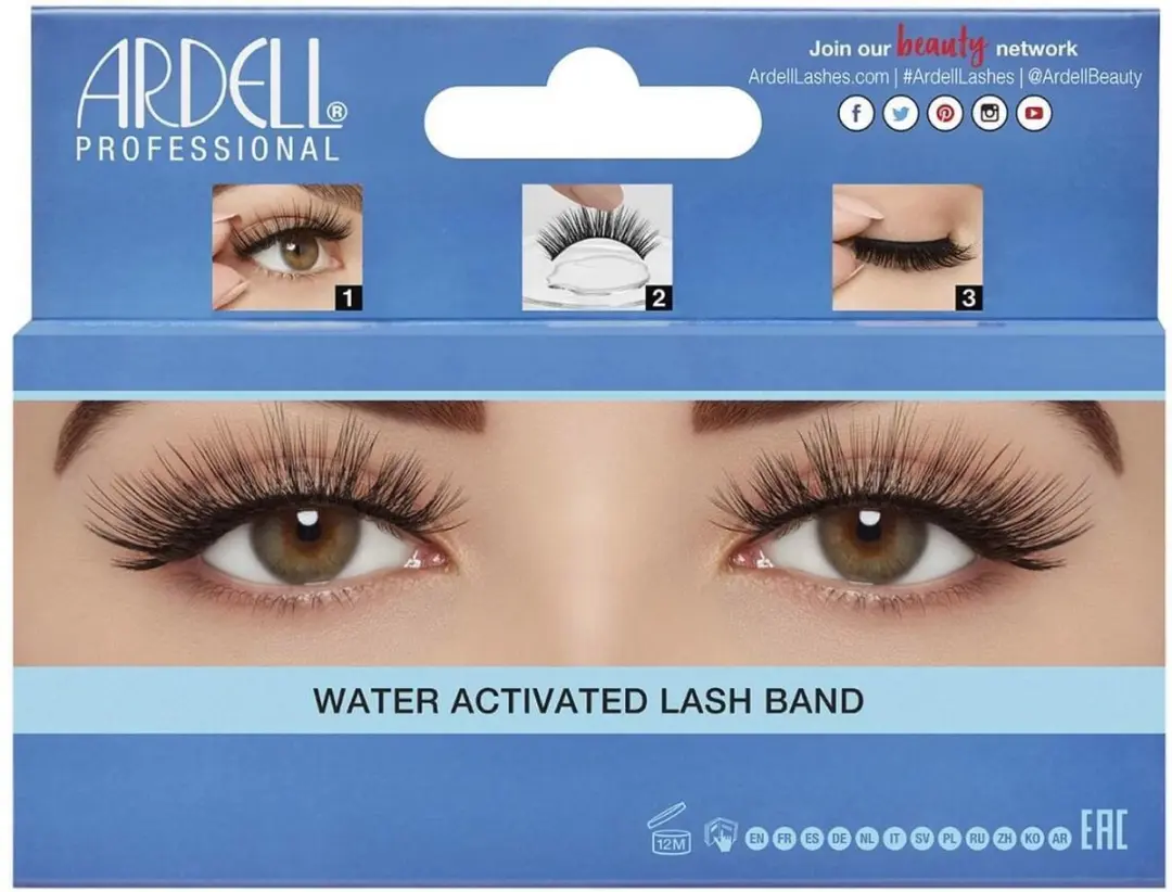 Ardell Aqua Lashes 63403 Valse Wimpers - Blacka