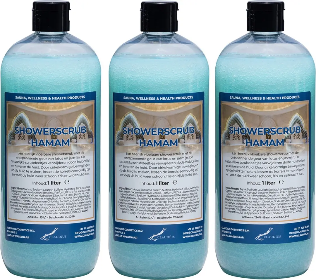 Splashbox Cosmetics Showerscrub Hamam 1L