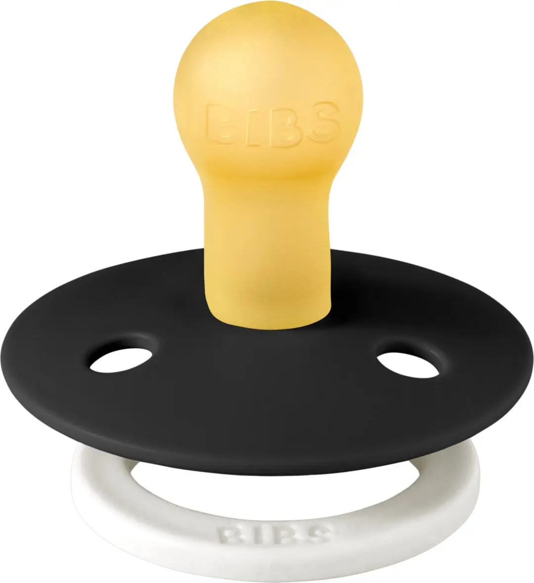 BIBS Glow In The Dark Fopspeen - 18+ Mnd - Zwart