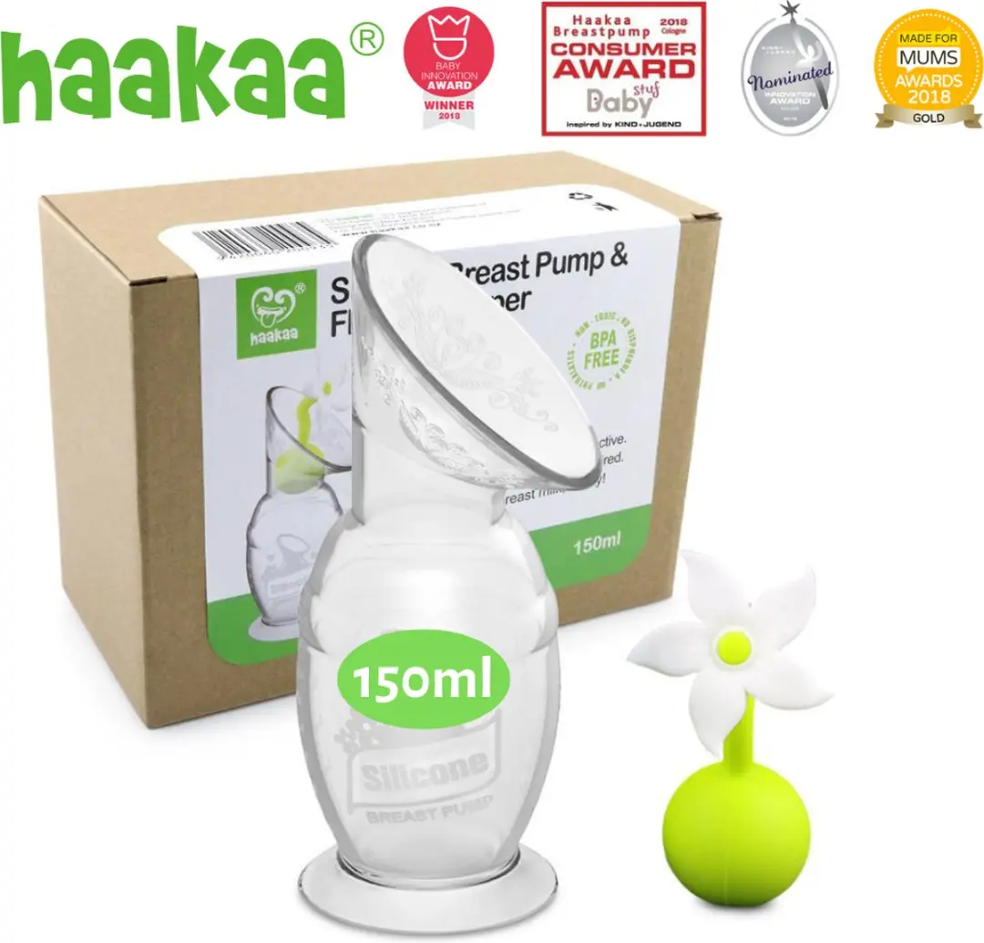 Haakaa Siliconen Borstkolf 150ml