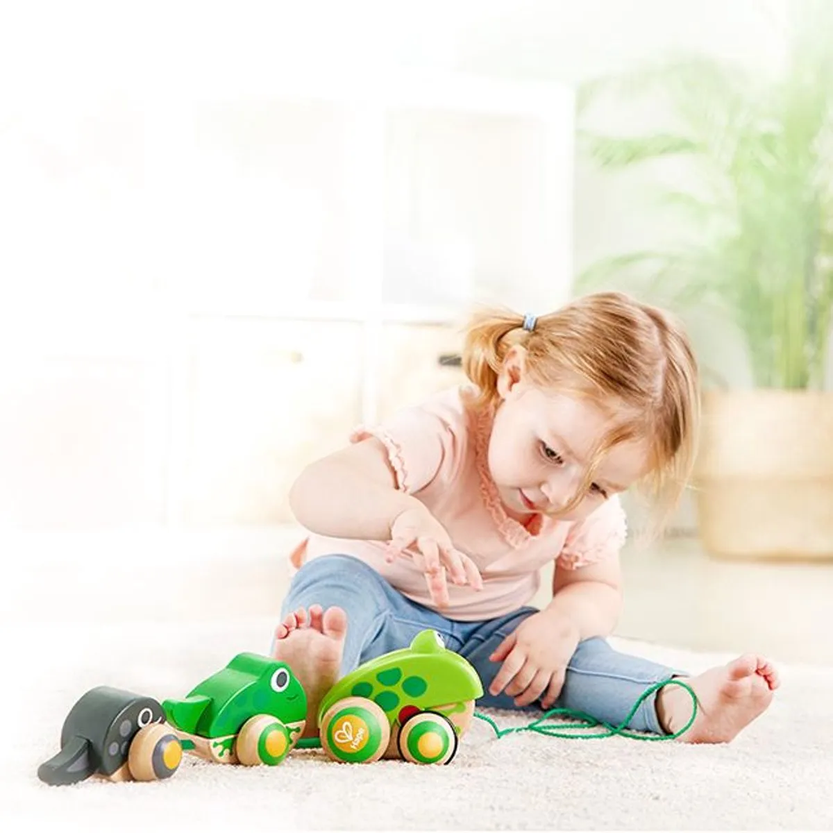Hape Trek-Kikker Familie - 1 Stuk - Veelkleurig - afbeelding 6 van 6