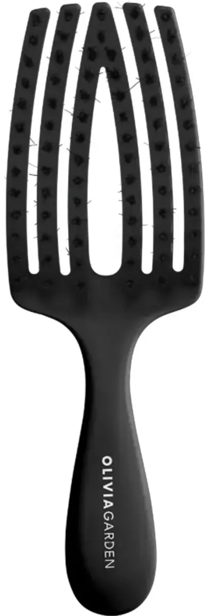 Olivia Garden FingerBrush Care Mini - Zwart