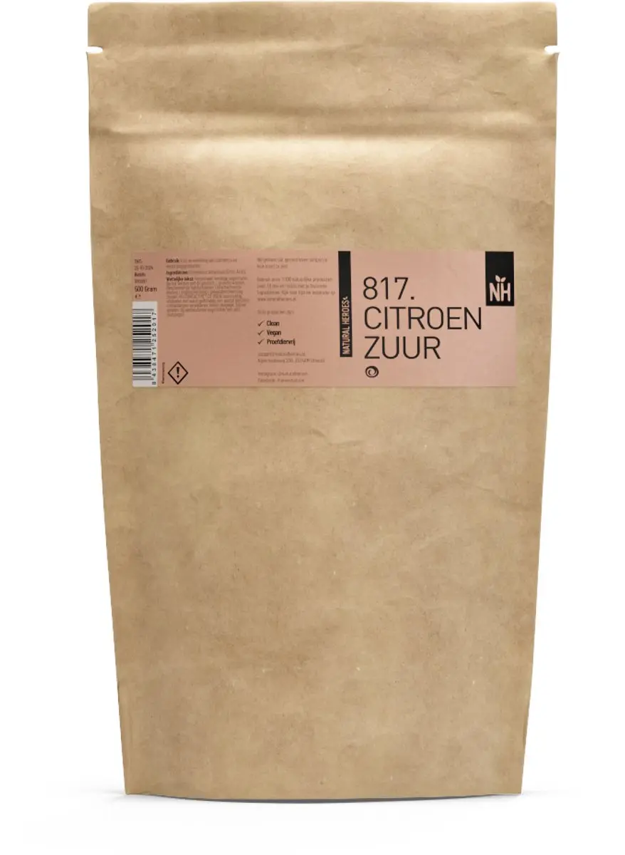 Natural Heroes Citroenzuur Monohydraat 500g