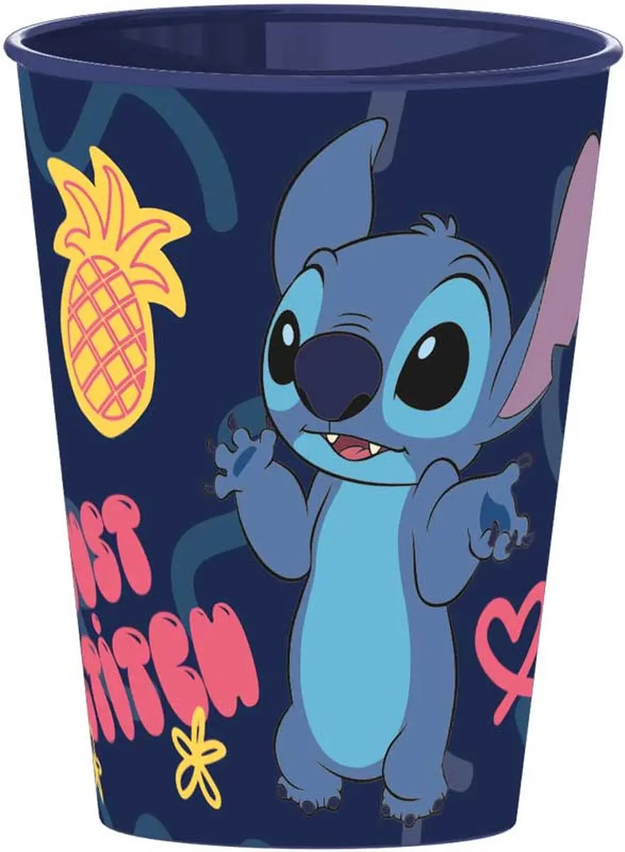 Disney Lilo & Stitch Kinderbeker 260ml - BPA-vrij - Blauw