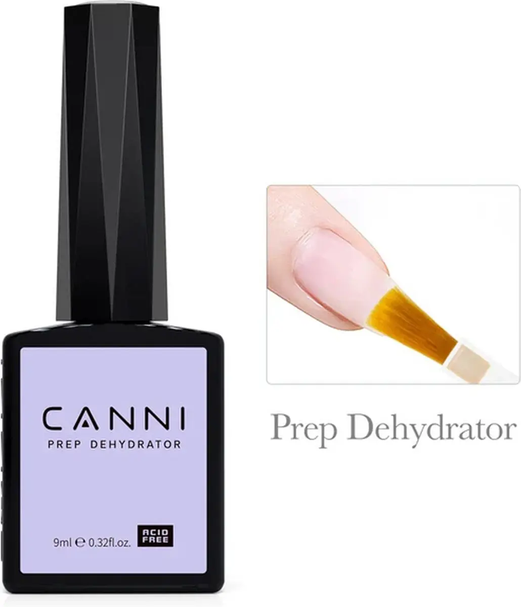 Canni Nail Dehydrator & Primer 18ml - 2 Stuks