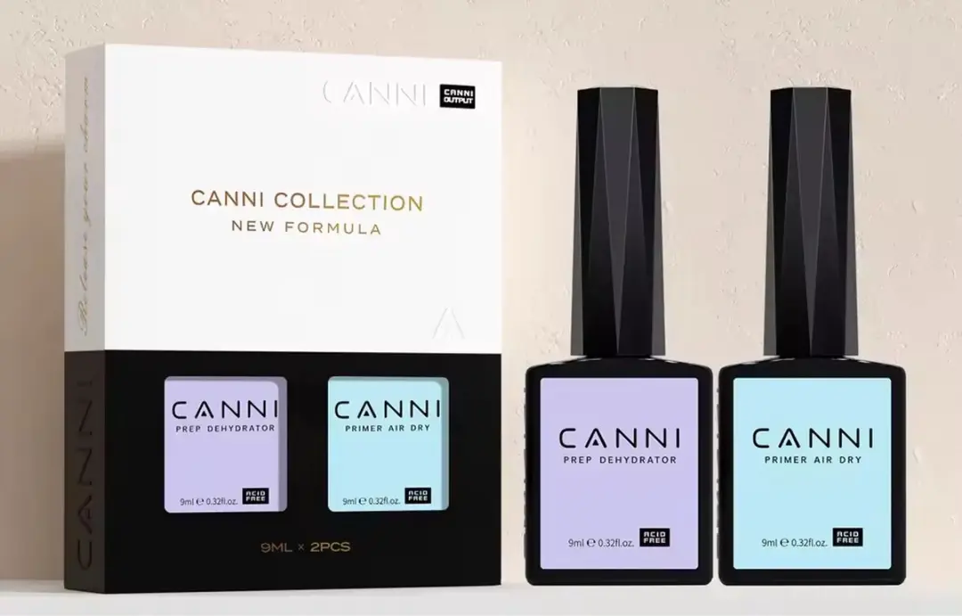 Canni Nail Dehydrator & Primer 18ml - 2 Stuks