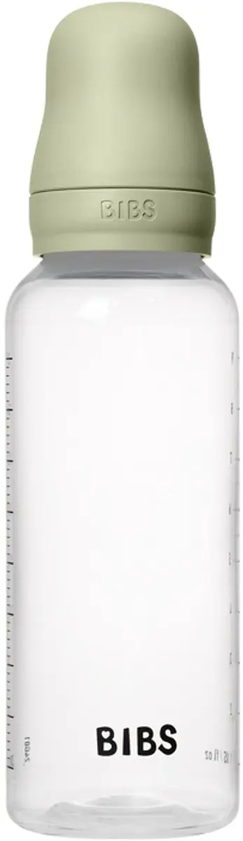 BIBS Fles Medium Flow 270ml - 6 Stuks - Sage