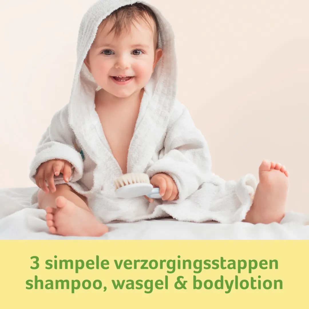 Zwitsal Essentials Kraamcadeau Huidlotion 3x200ml - Geel