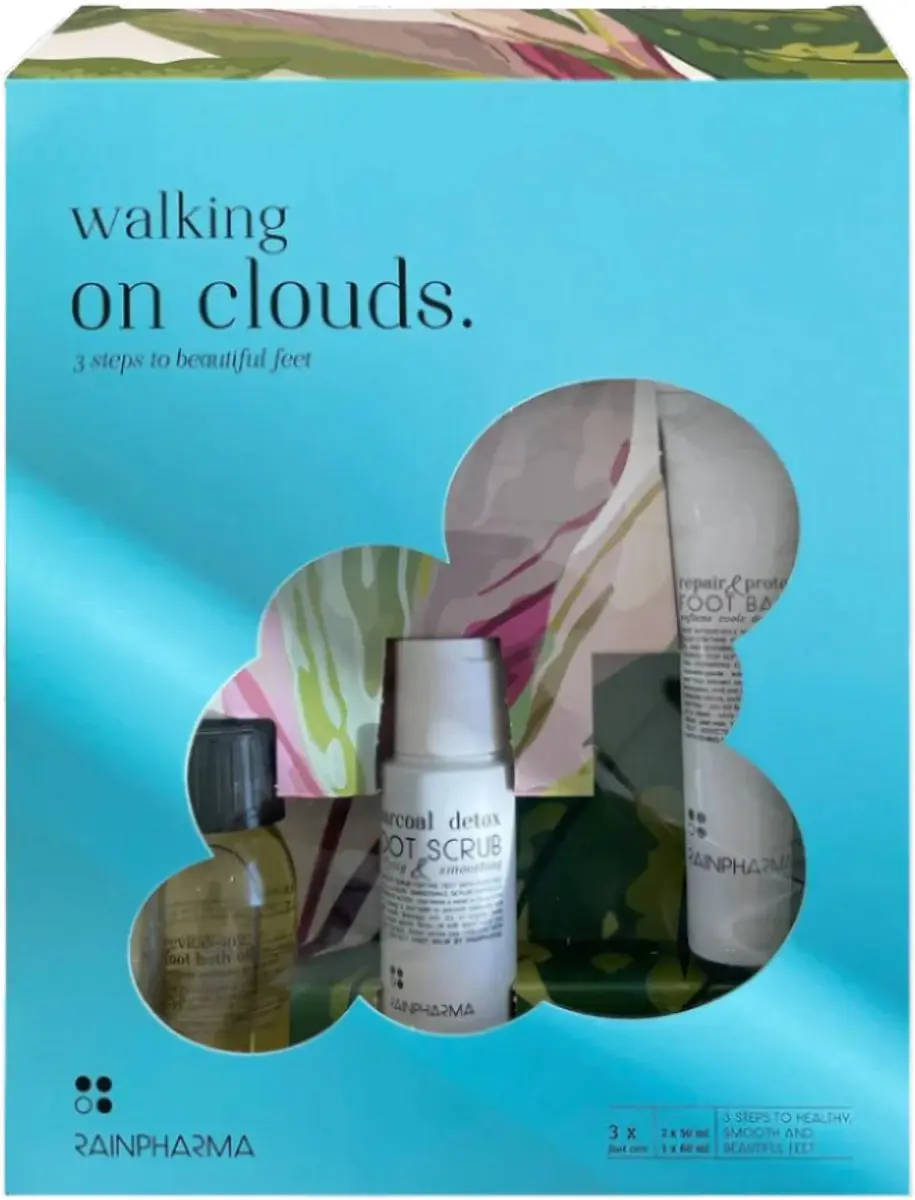 RainPharma Walking On Clouds Starterkit Voetverzorging - 3 Stuks